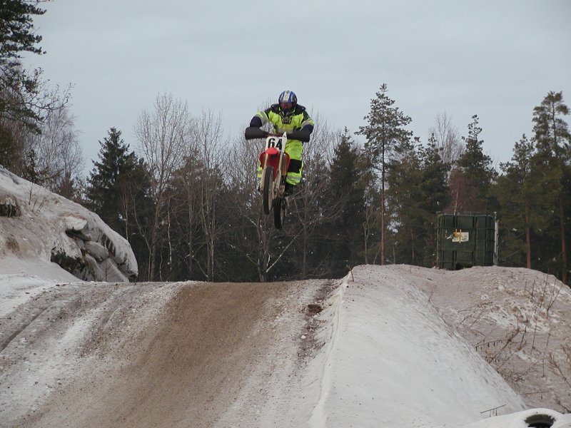 Crossbanan pÃ¥ TjÃ¸me dec. -10

