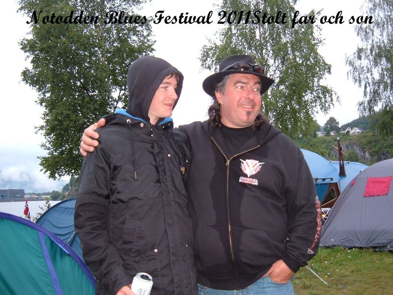 Med "minstingen" pÃ¥ Notodden 2011
