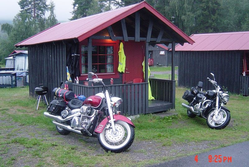 FjÃ¤rde kvarten,sÃ¶der om Lillehammer, pga regn 
