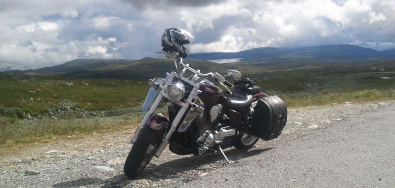 Mattins 1800 F med spektakulÃ¤r bakgrund
