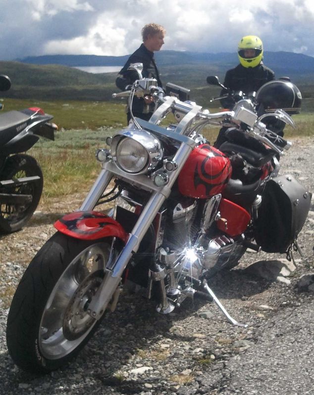 Orres hoj. Och Magnus o Kevin
